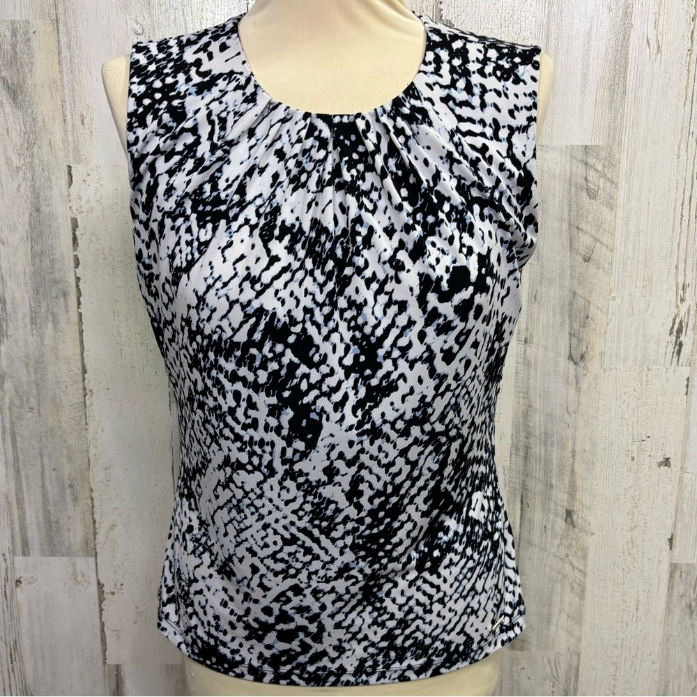 Calvin Klein Snakeskin Patterned Blouse